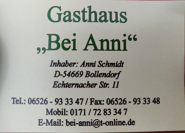 Gasthaus Bei Anni