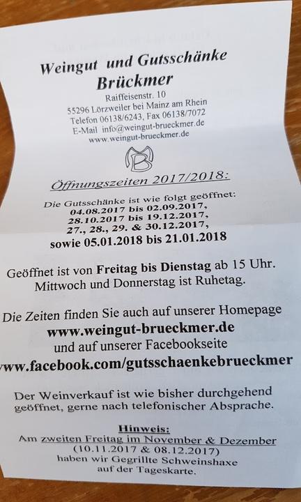 Gutsschänke Brückmer